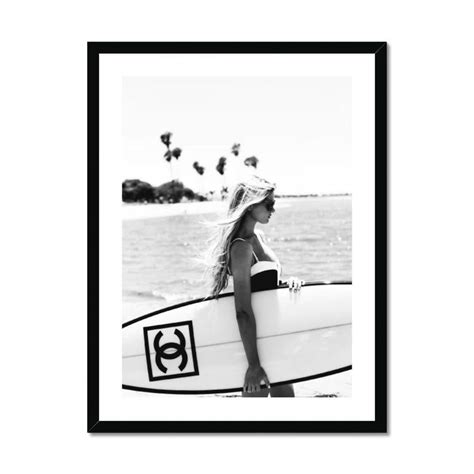 Chanel Surfing Poster 